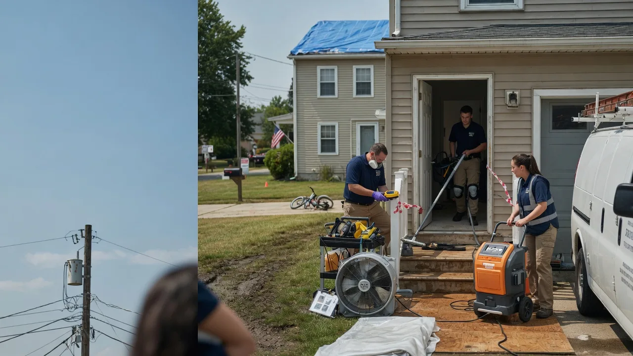 Water Damage Repair in Illinois near me
